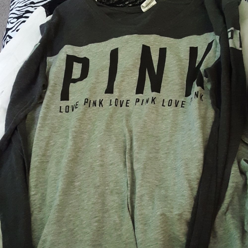 Pink long sleeve shirt